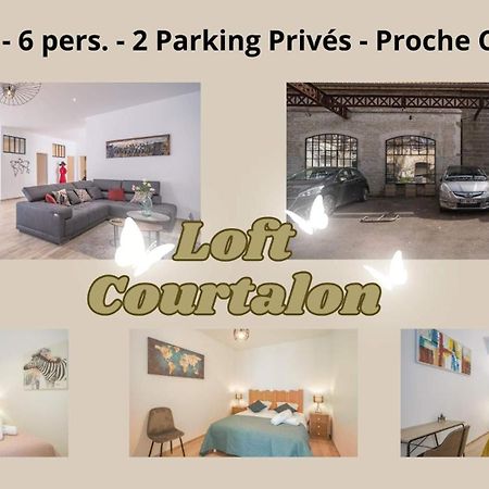 Apartamento Loft Courtalon - Haut Standing - Patio - Parking Prives Troyes Exterior foto