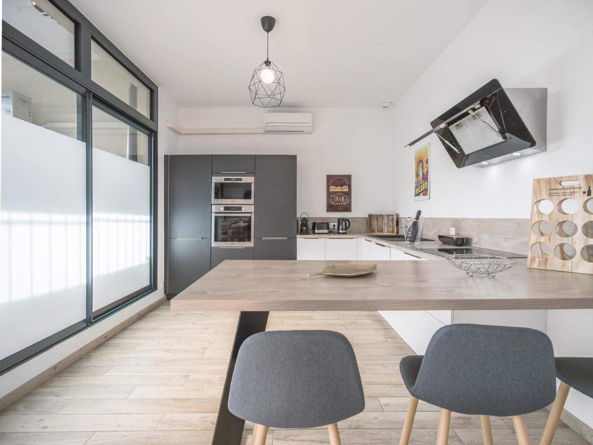 Apartamento Loft Courtalon - Haut Standing - Patio - Parking Prives Troyes Exterior foto